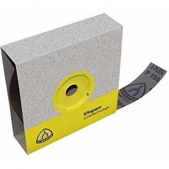 Klingspor 3774 Rollos con Soporte de Tejido, KL 361 JF, Grano 120, 25 x 50000 mm