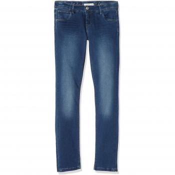 NAME IT Nkfrose Dnmtimone 3155 Pant Noos, Pantalones para Niñas, Azul