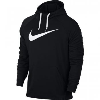 nike M NK DRY PO Swoosh Sudadera, Hombre, Negro /