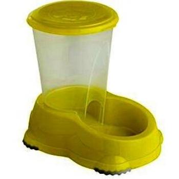 Moderna Comedero Inteligente para Perros, 1,5 litros, Color Amarillo