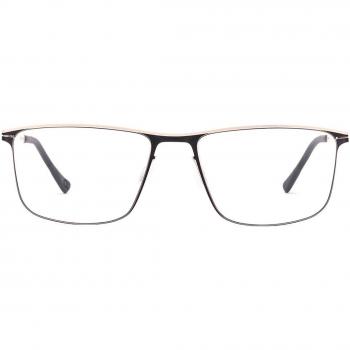 Etnia Barcelona Romberg BKWH Men's Eyeglasses Black Size 58 - Frame Only with Blue Light Block Available