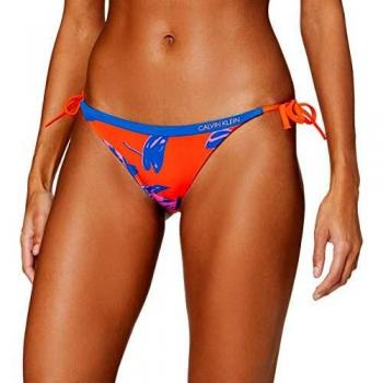 Calvin Klein Bikini, Pop Garden Mandarín Rojo, M para Mujer