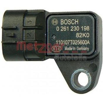 Sensor de presión del colector de admisión METZGER 0906141