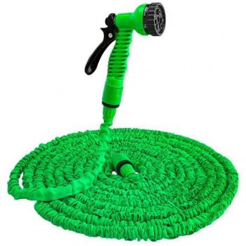 Manguera Extensible con Accesorios Verde 15-45 Metros