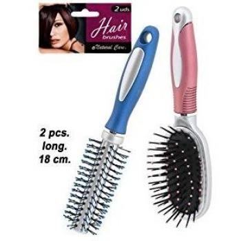 Natural care - Cepillos pelo_mini, 2uds.