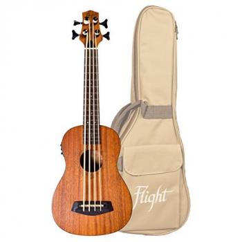 Flight DUBS Electro-Acoustic Mahogany Bass Ukulele