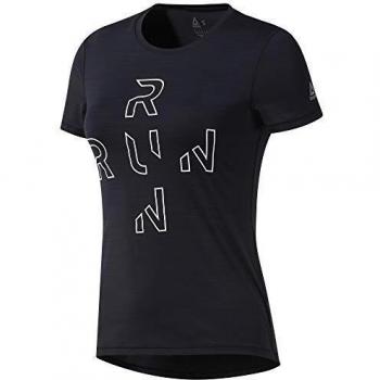 Reebok OSR SS AC tee Camiseta, Mujer, Negro, S