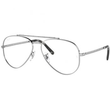 Ray-Ban RX3625V 2501 Men's Eyeglasses Silver Size 58 (Frame Only) - Blue Light Block Available