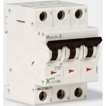 EATON FAZ-C4/3 Miniature Circuit Breaker 4A 3-Pole C-Characteristic