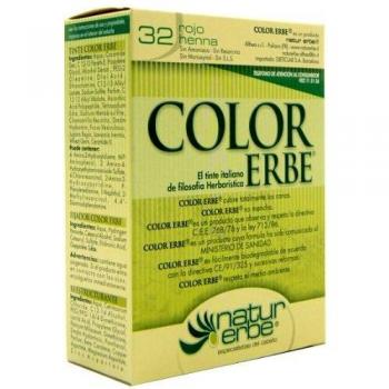 Color Erbe® Natural Ammonia-Free Red Henna Hair Dye 135ml