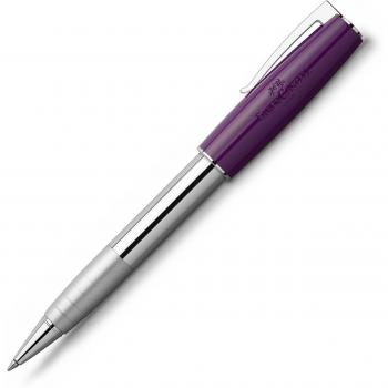 Faber-Castell 149295 - Roller Loom Piano con cuerpo lacado efecto piano con forma cónica ergonómica, color ciruela