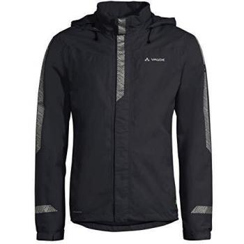 Chaqueta de Ciclismo Hombre Vaude Luminum II - Ligera, Transpirable y Impermeable - Color Negro - Talla L