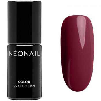 Esmalte Semipermanente NÉONAIL Ripe Cherry 7.2ml - Colección Lady In Red, color rojo cereza, acabado brillante, secado con luz UV/LED, durabilidad de hasta 21 días