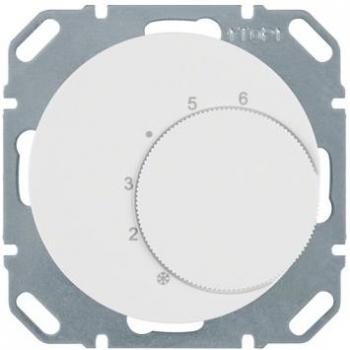 R.1/R.3 Glossy White Room Thermostat with Changeover Contact