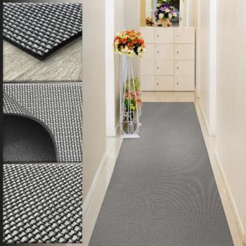 Alfombra Vinílica Resistente Tadi & Imperio 1979 - Color Marrón - 60x120 cm