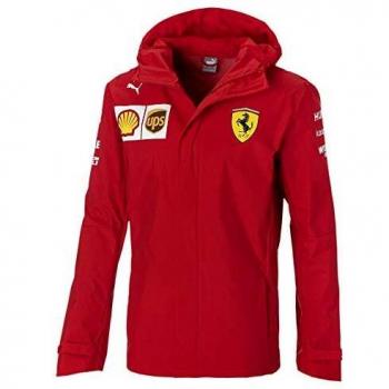 PUMA SF Team Jacket Chaqueta, Hombre, Rosso Corsa, 2XL