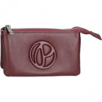 Neceser tres compartimentos Pepe Jeans Mara Burdeos