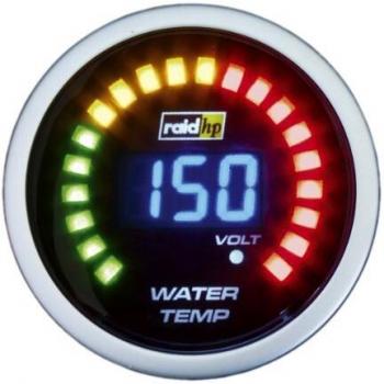 Raid hp 660502 Night Flight Digital - Indicador digital de temperatura de agua, color azul