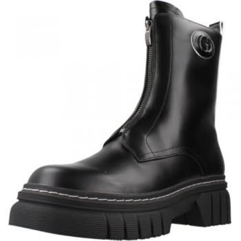 Botín de Cuero Genuino Guess Annia Negro para Mujer