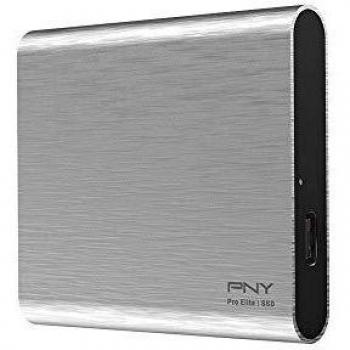 PNY SSD Portátil Pro Elite USB 3.1 Gen2 Type-C 500 Go