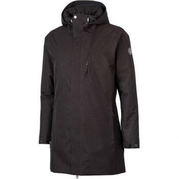 Ternua - Chaqueta de mujer Glinna, impermeable, aislante, color negro, talla XS