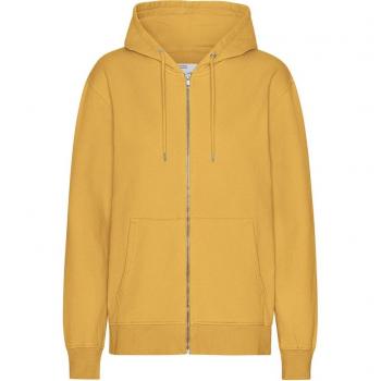 Colorful Standard Classic Organic Zip-Up Hoodie in Burned Yellow