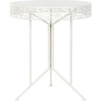 Mesa Auxiliar Fíjalo Metal Hoja - Elegante y Funcional