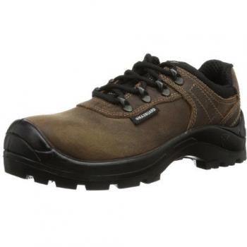Maxguard CHARLES 900231 - Zapatos de protección de cuero para unisex-adultos, color marrón, talla 45