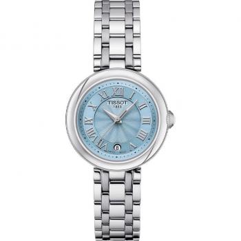 Tissot Bellissima Small Lady Watch - 26mm, Blue/Silver, Stainless Steel, 5ATM Water Resistance