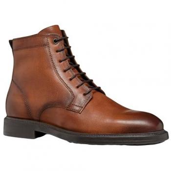 Geox Tiberio D Men's Brown Boots - Stylish Comfort Footwear