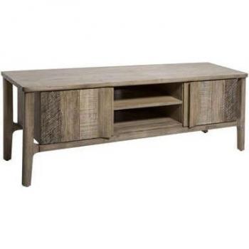 Mueble TV de Madera de Acacia 'Banila' con Almacenaje útil - Atmosphera