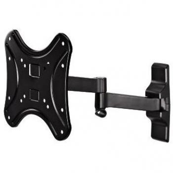 Soporte de pared para TV ajustable Hama, 46 pulgadas, 2 brazos, negro, capacidad hasta 25 kg