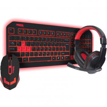 PACK GAMING APPROX TECLADO BLIZZARD + RATON FIRE + AURICULARES GH5