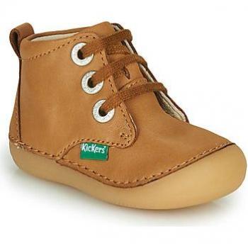Botines de Cuero para Niña Kickers SONIZA con Detalle de Hebilla