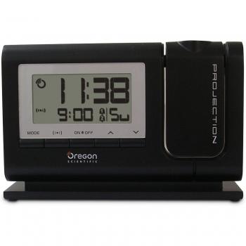 Oregon Scientific RM308P Despertador con Proyección Dual, Negro