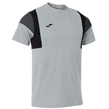 Camiseta Manga Corta Confort III Hombre Gris Melange Joma