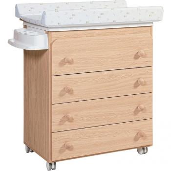 Cómoda-Bañera Micuna con cambiador de bebé Blanco