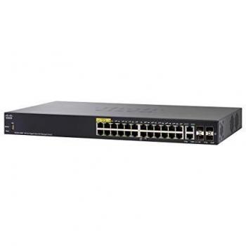 Cisco SG350-28MP - Switch Administrado de 28 Puertos Gigabit con Energía sobre Ethernet (PoE)