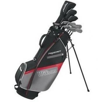 Wilson Pro Staff HDX - Palos de golf, color negro, talla Pro Staff 1,3,4,5-S,P,B, set 15 piezas