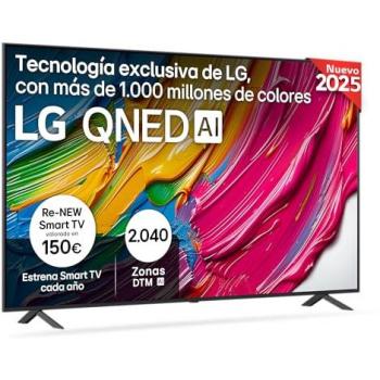TV LG QNED AI 86 (217 cm) 4K Smart TV con Procesador Potente, Super Upscaling y Dolby Digital Plus