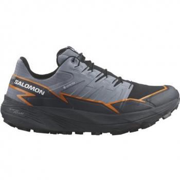 Zapatillas de Trail Running Salomon Thundercross GORE-TEX gris negro naranja - 46(2/3)