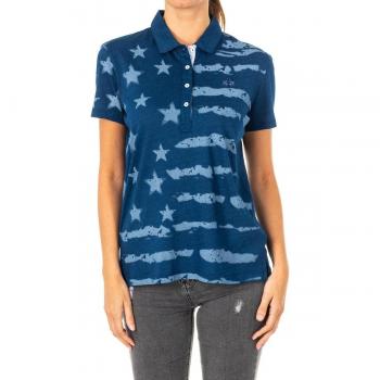 La Martina Polo manga corta cuello de solapa LWP305 mujer