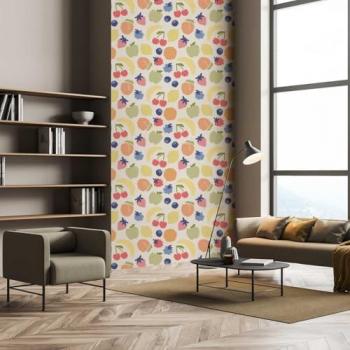 Papel pintado Hexoa Tutti Frutti 52x1000 cm