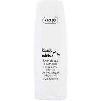 Crema de Manos y Uñas Ziaja con Leche de Cabra 80 ml - Hidratante para Piel Seca y Propensa a Arrugas