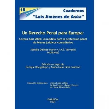 Un Derecho Penal Para Europa