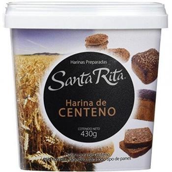 Santa Rita Harina de Centeno - 6 Paquetes de 430 gr - Total: 2580 gr