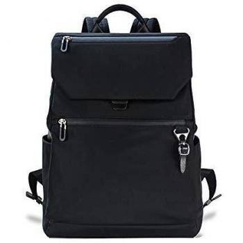 Mochilas Antirrobo Mujer Portatil 14 Pulgadas, Mochila Impermeable Casual con Puerto de Carga USB para Hombre, Negro
