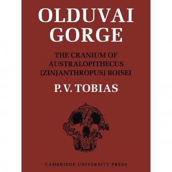 Conjunto de 5 Volúmenes en Tapa Blanda sobre Olduvai Gorge: Cráneo y Dentición Maxilar de Australopithecus Boisei