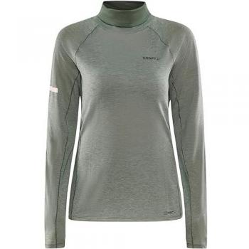 Camiseta de Manga Larga Adv Subz Wool para Mujer - Verde, Talla L