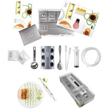 Molecular Gastronomy Kit AND Culinary Food Styling Syringe Marinade Injector - Special Double Pack